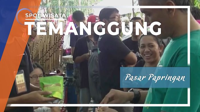 Uniknya Wisata Pasar Papringan, Temanggung