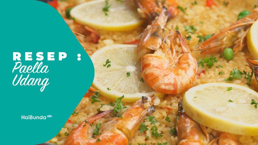 Resep Paella Udang