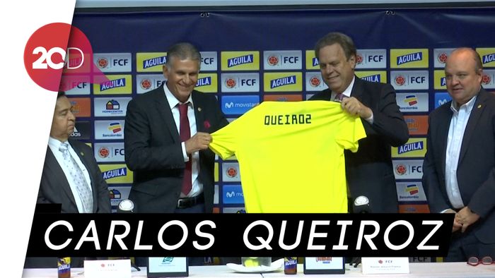 Eks Pelatih Real Madrid dan Portugal Tangani Kolombia