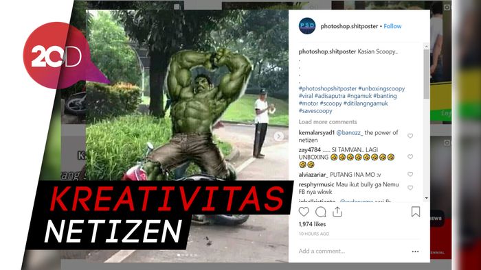 Kocak! Aneka Meme Perusakan Motor di BSD