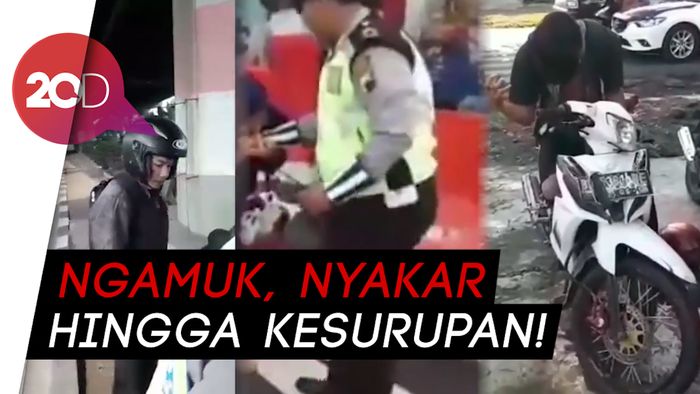  Melihat Lagi Mereka yang Ngamuk Karena Ditilang