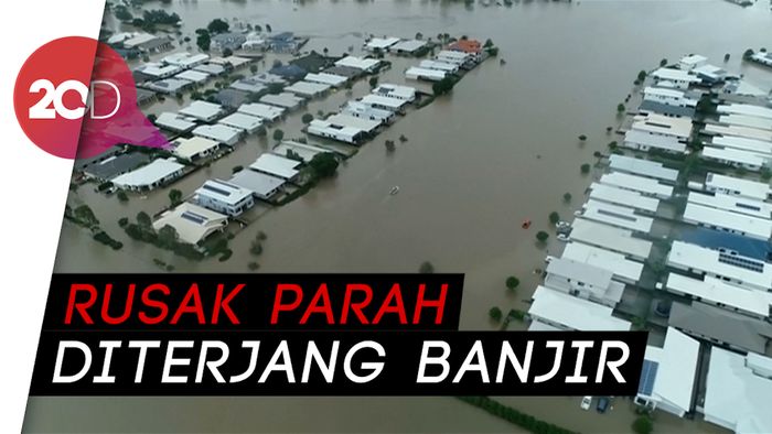 Ratusan Rumah di Queensland Tak Bisa Ditinggali Akibat Banjir