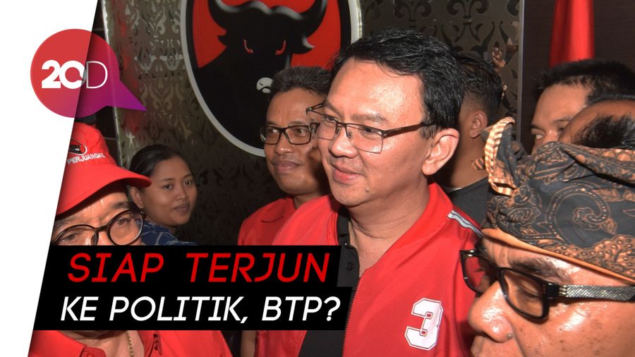 Sah! Ahok Resmi Jadi Kader PDIP