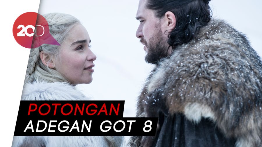 Tatapan Mesra Jon Snow dan Daenerys di Foto Terbaru GOT 8
