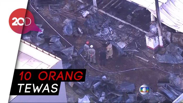 Tempat Latihan Klub Flamengo Terbakar!