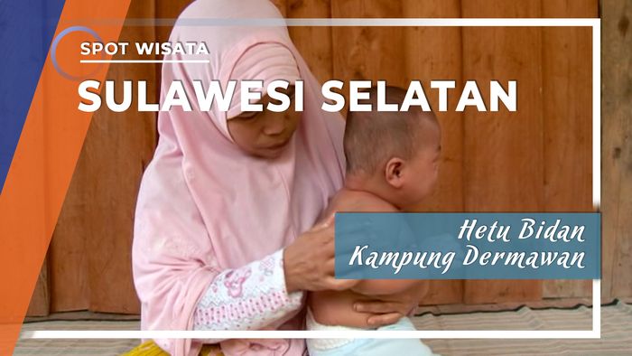 Hetu Bidan Kampung Dermawan dari Enrekang Sulsel
