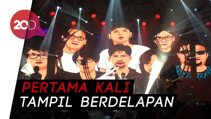 Penampilan Ciamik GIGI All Stars di Love Fest Vol.3