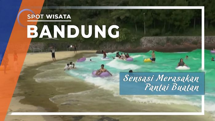Pantai Buatan di Bandung Barat