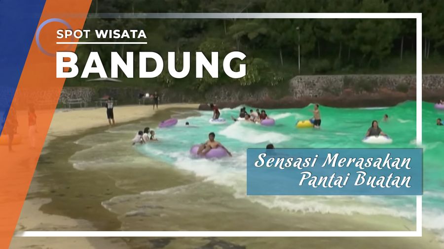 Pantai Buatan di Bandung Barat