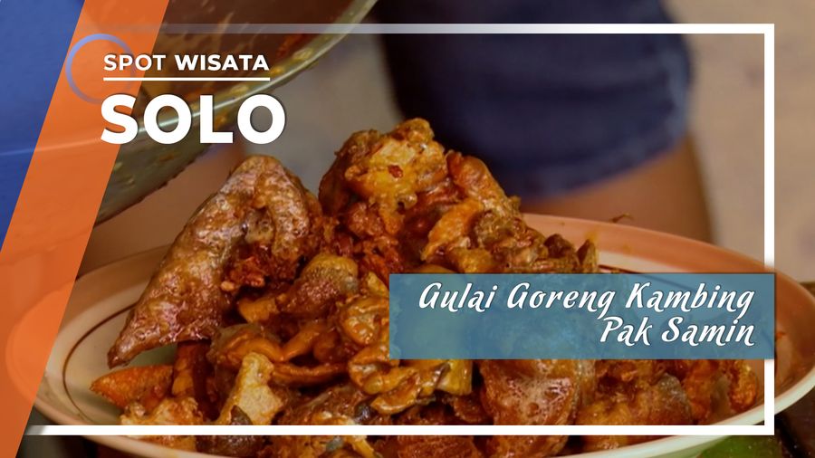 Gulai Goreng Kambing Pak Samin, Solo