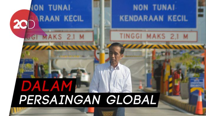Jokowi: Infrastruktur Dibangun, Pertumbuhan Ekonomi Mengikuti