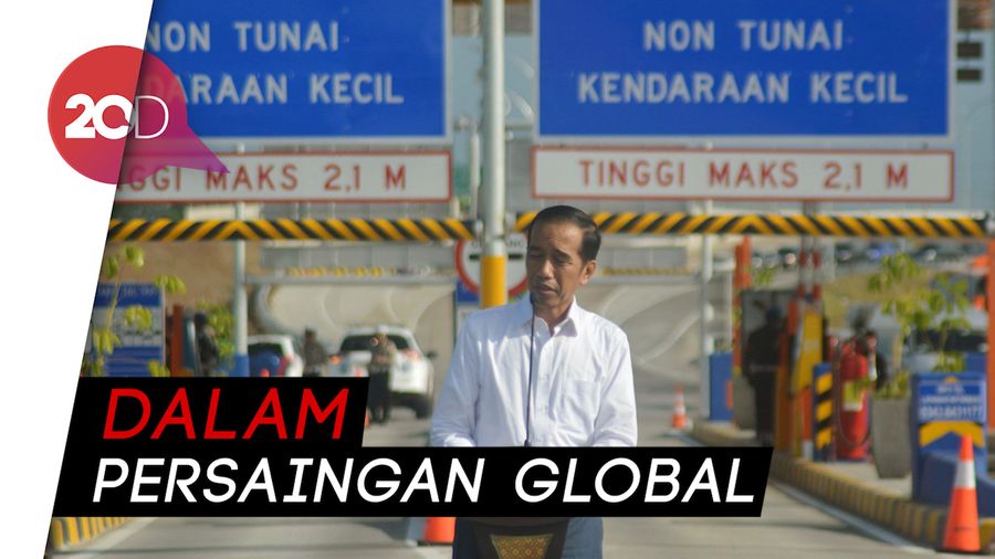 Jokowi: Infrastruktur Dibangun, Pertumbuhan Ekonomi Mengikuti