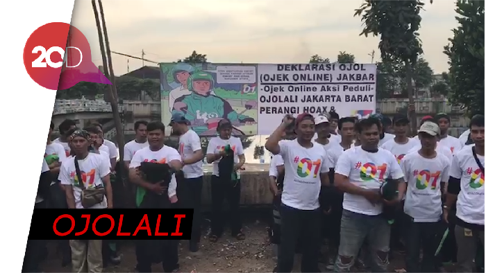 Ojolali Dukung Jokowi-Maruf Amin