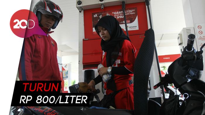 Pengumuman! Harga Pertamax cs Turun!