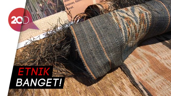 Unik! Ulap Doyo, Tenun Tanaman dari Kalimantan Timur