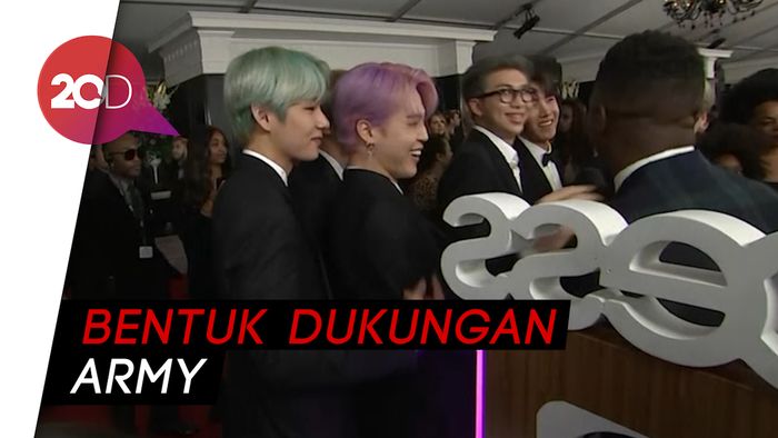 #GRAMMYs dan #TearItUpBTS Bersaing di Trending Topic Twitter