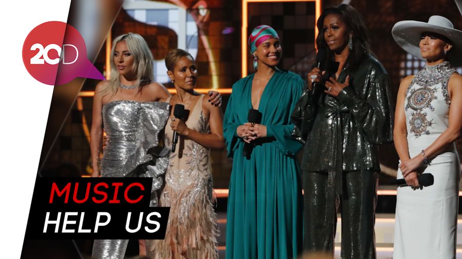 Girl Power! Lady Gaga-Michelle Obama Bicara soal Musik di Grammy