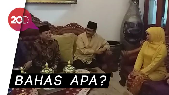 Jelang Pelantikan Gubernur Jatim, Khofifah Disambangi Gus Ipul