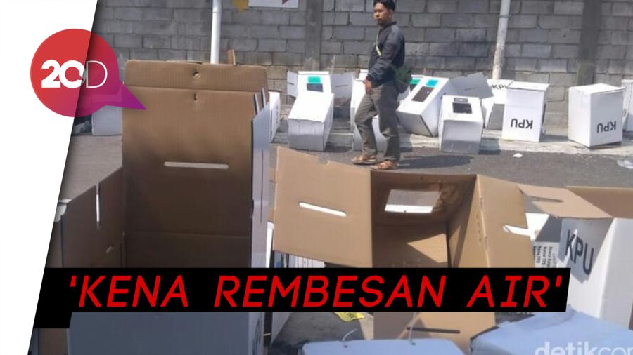Kotak Suara Kardus di Cirebon Rusak, KPU: Ya Diganti