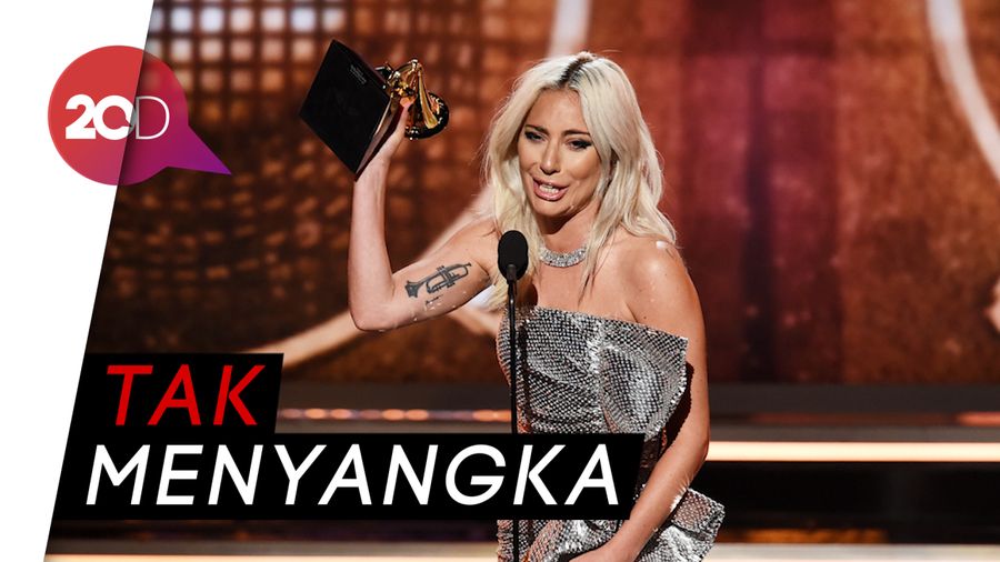 Lady Gaga Menangis Shallow Jadi Best Duo di Grammy Awards 2019