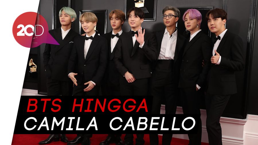 Pose Mesra Alicia Keys hingga Gaya BTS di Red Carpet Grammy Awards