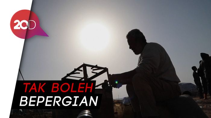 Sudah 2 Bulan Pengungsi Suriah Dapat Sedikit Air & Makan 