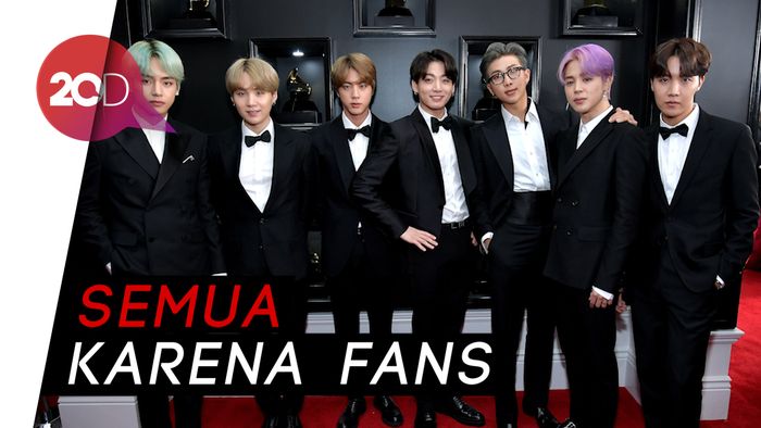 Tampil di Red Carpet Grammy 2019, BTS: Dream Come True