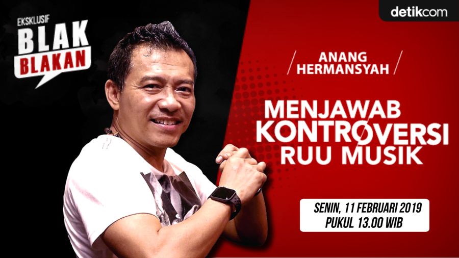 Tonton Blak-blakan Anang Hermansyah soal Kontroversi RUU Permusikan