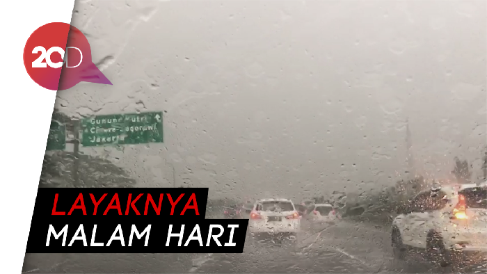 Diguyur Hujan Lebat, Suasana Mencekam Selimuti Jagorawi