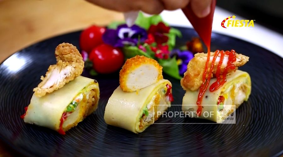 Foodtasty With Chef Billy-Delistripe Egg Wrap