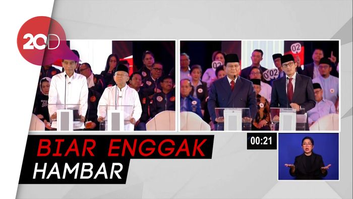 KPU Minta Paslon Tunjukan Visi Misi dan Program Kerja di Debat Kedua