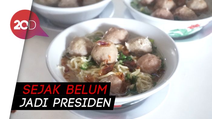 Menikmati Bakso Langganan SBY di Cikeas