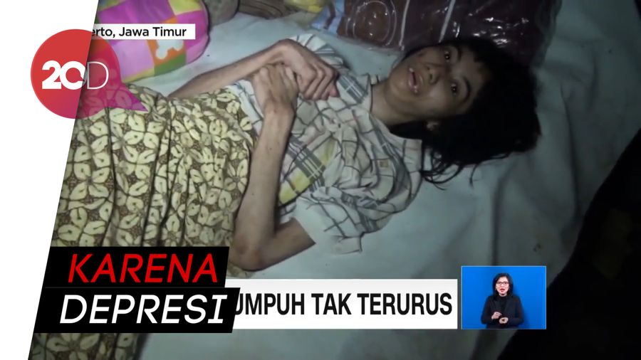 Miris! Gadis Lumpuh di Mojokerto Ditemukan Tak Terurus
