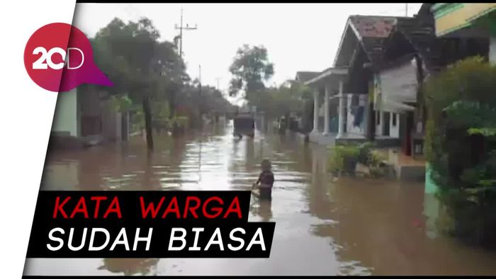  Sejumlah Desa di Pasuruan Masih Terendam Banjir