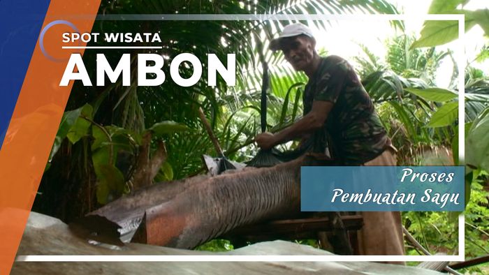 Proses Pembuatan Sagu, Ambon