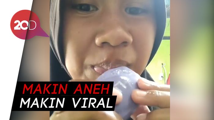 Bukan Buat Mandi, Sabun Malah jadi Santapan