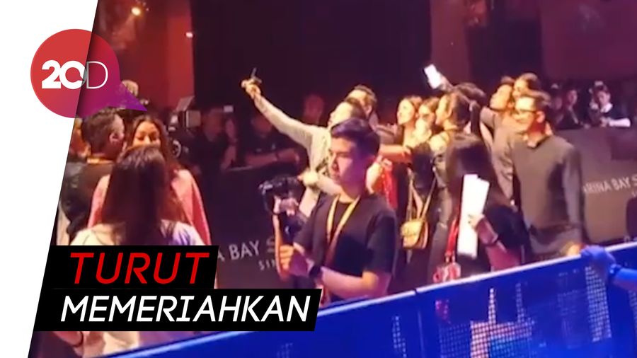 Gaya Artis Indonesia di Red Carpet Captain Marvel