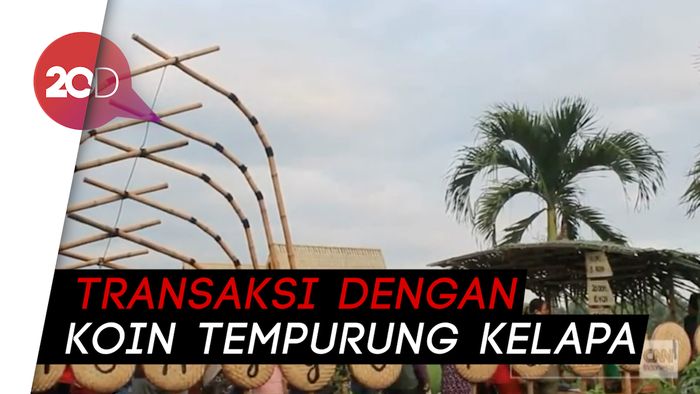 Keren! Ada Pasar Digital Berkonsep Alam di Purworejo