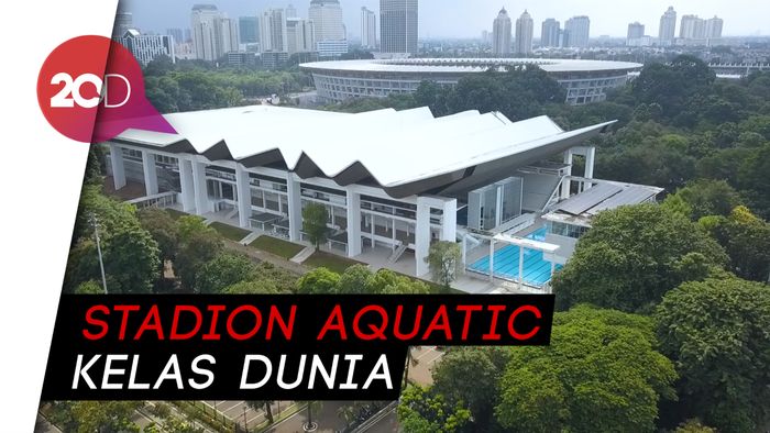 Stadion Akuatik GBK, Rasa Indonesia Dijajal Dunia