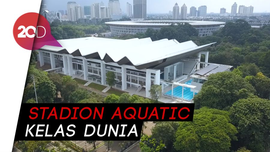 Stadion Akuatik GBK, Rasa Indonesia Dijajal Dunia