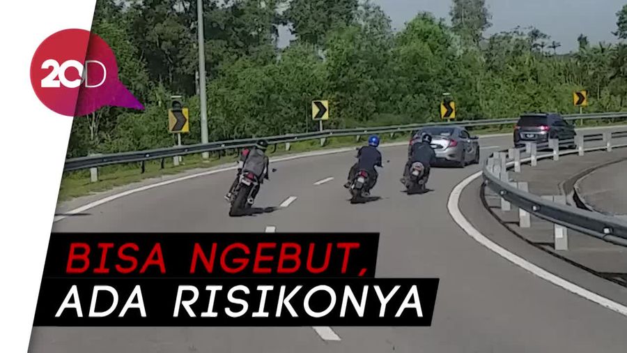 Gini Nih di Malaysia saat Motor Gratis Masuk Tol