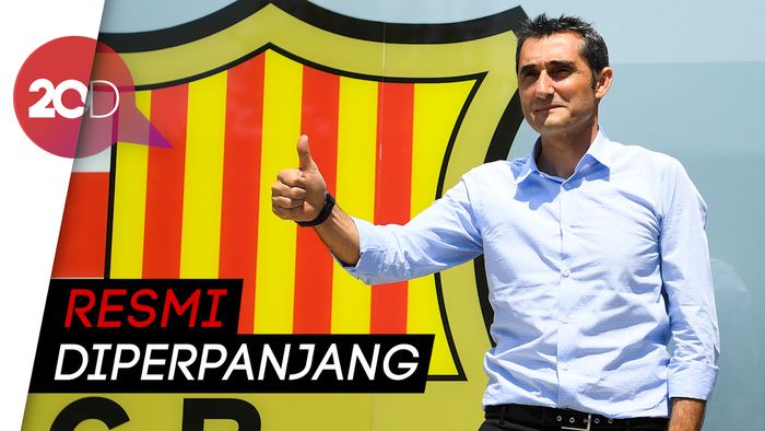  Kontrak Valverde di Barcelona Hingga 2020
