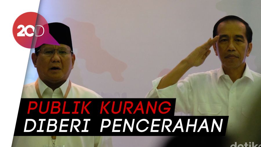 Pemanasan Out of Context Debat Capres Kedua