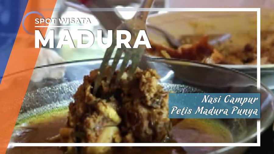 Nasi Campur Petis Bangkalan Madura , Sambalnya Juara Punya