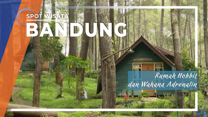 Rumah Hobbit dan Wahana Menantang Adrenalin di Bandung