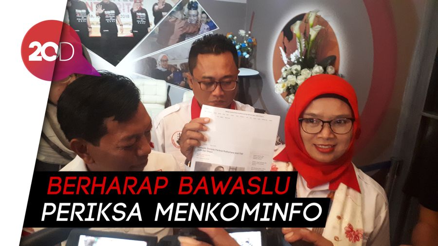 Bawaslu Periksa Saksi & Pelapor Menkominfo Selama 3,5 Jam