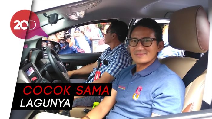 Jenguk Ahmad Dhani, Sandi: Benar-benar Hadapi dengan Senyuman