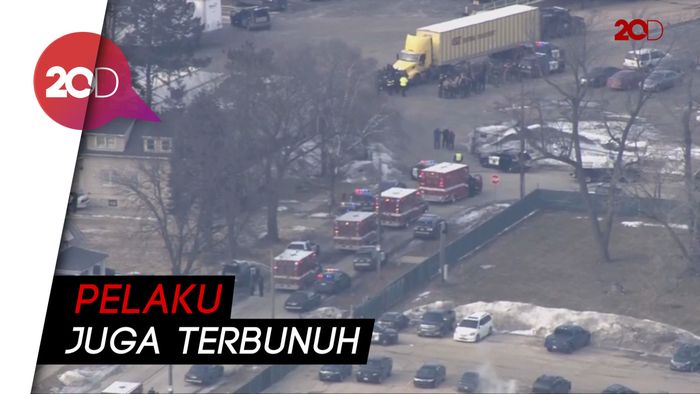 Lima Orang Tewas Diserang Pria Bersenjata di Illinois