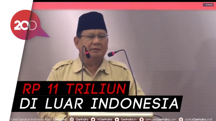 Pidato Kebangsaan Prabowo Bicara Indonesia ke Arah Keterpurukan