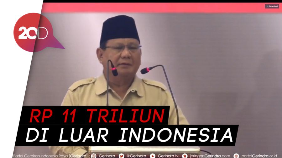 Pidato Kebangsaan Prabowo Bicara Indonesia ke Arah Keterpurukan